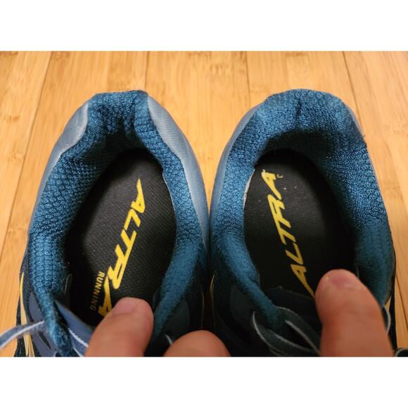 Altra Torin 5 Mens Size 8 Wide Shoes Majolica Blue Athletic Running Sneakers - Picture 9 of 9